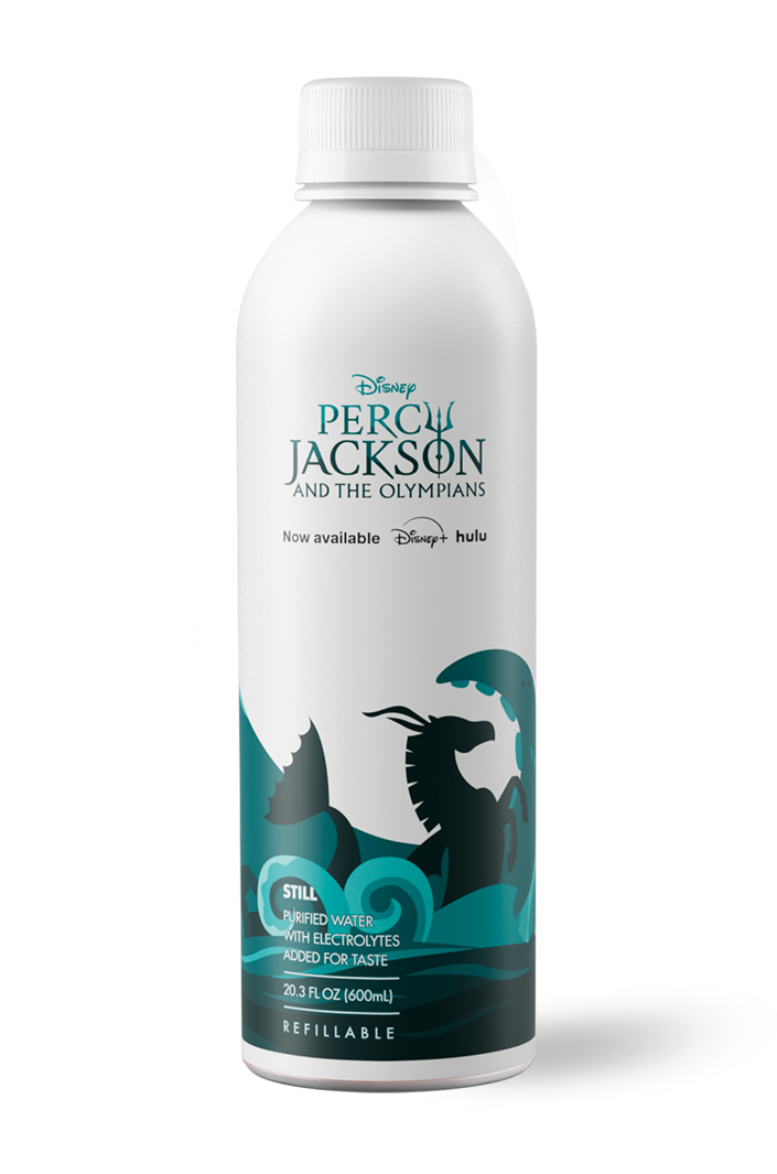 Percy Jackson Limited Edition Refillable Bottled Water - PATH Water