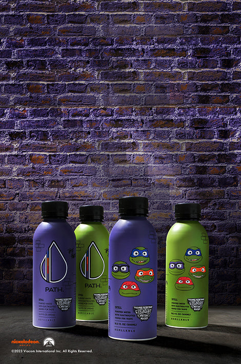 Teenage Mutant Ninja Turtle Reusable Purified Water - 16.9 fl oz Bottle –  PATH Water