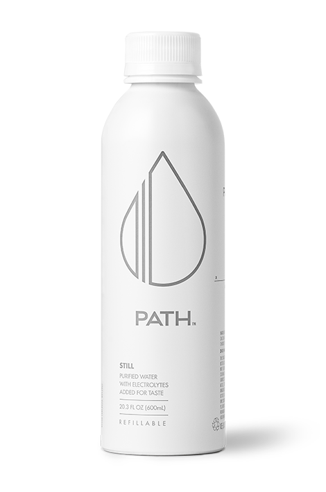 BMW x PATH Carbon Fiber Print Refilable Aluminum Water Bottle (20.3 OZ)