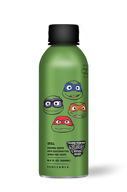 Teenage Mutant Ninja Turtle Reusable Purified Water - 16.9 fl oz Bottle –  PATH Water